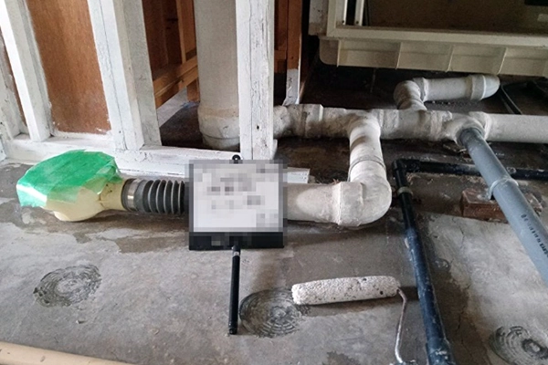 再発防止コーティング剤塗布