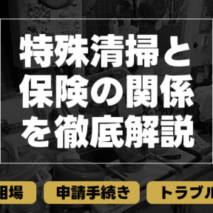 特殊清掃　保険